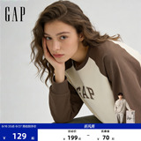 Gap/ мужская футболка с длинными рукавами и рукавом реглан, новинка ранней осени 2024 года, классический универсальный хлопковый тонкий свитер