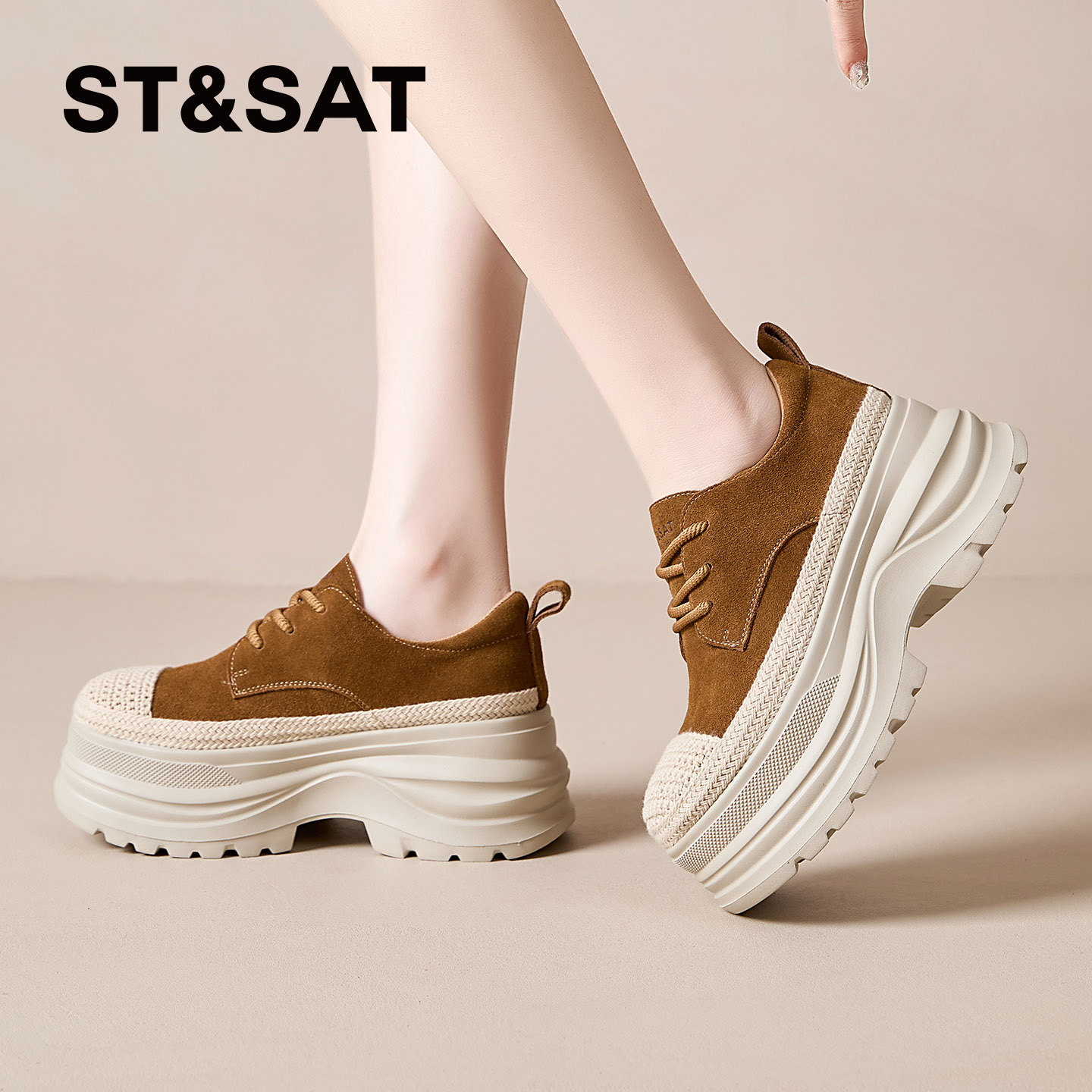 Новые женские туфли на толстой подошве Saturday retro Birkenstocks - осень 2026...