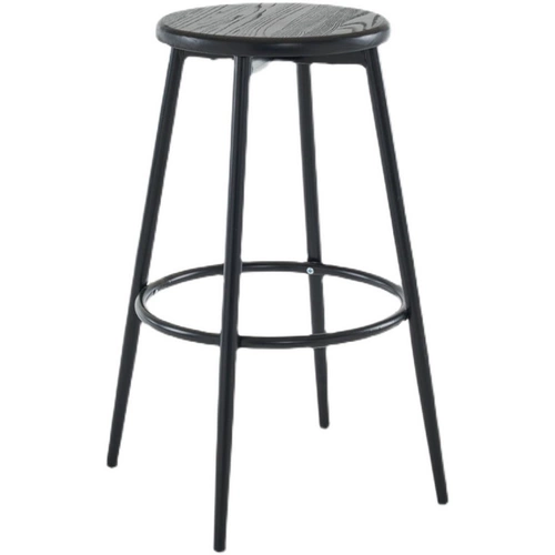 Восемь цветов, стул северный дерево железо, стул, стойка на стойке, высокий стул, нордические бары, кассиры, магазин молочного чая высокий стул