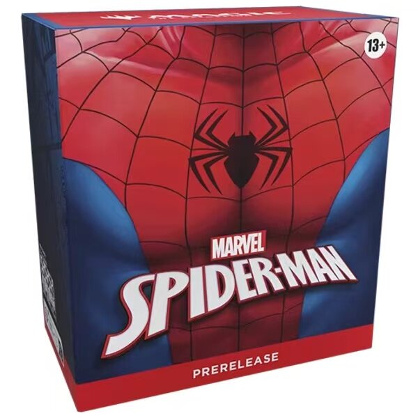 {Карта точки замерзания} Волшебная карта Marvel Spider-Man SPM теперь открыта в коробке перед продажей