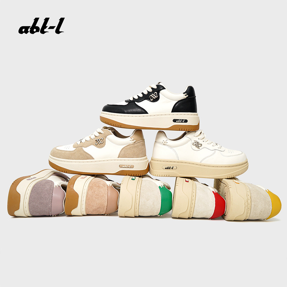 ABT-L [Tan Jianji Chengyi Shen Teng в том же стиле] Пара белых туфель на толстой подошве высотой 5 см, кроссовки, спортивная мужская и женская обувь