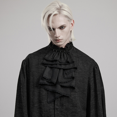 taobao agent ╋魔叹╋PUNKRAVE哥特GOTHIC复古宫庭领结领围领花中性配饰 WS589