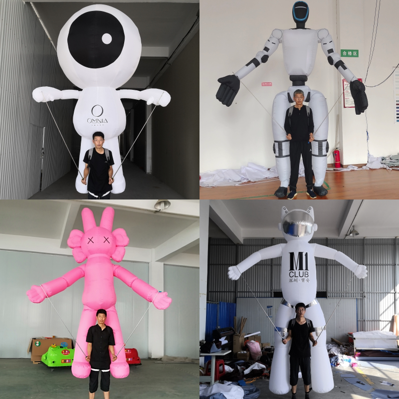 Воздушная модель робота pink Panther, открывающего барную стойку, создает атмосферу бара.
