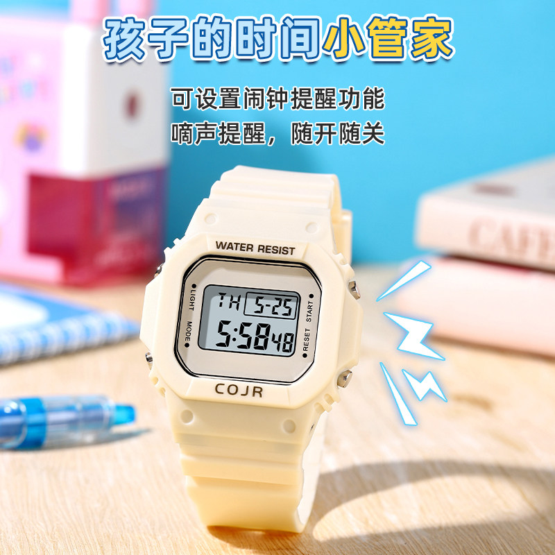 Song Yuqi same watch женские 2026 новые электронные часы для студенток младших классов средней школы водонепроницаемые для девочек средней школы