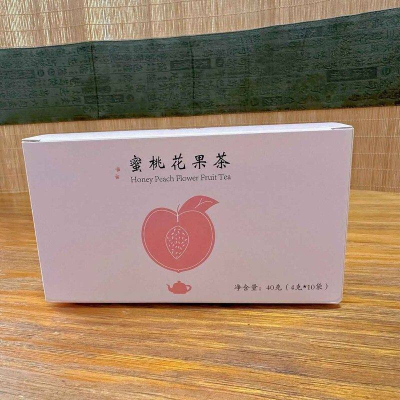 Фруктовый чай с цветком персика Nan hot pot farming, приготовленный в том же стиле, что и в ресторане hot pot restaurant Hunan...