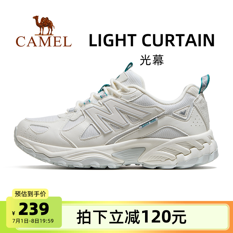 Спортивная обувь Camel light curtain, осень 2025, новая обувь, женская обувь, дышащая амортизирующая повседневная обувь, женские кроссовки