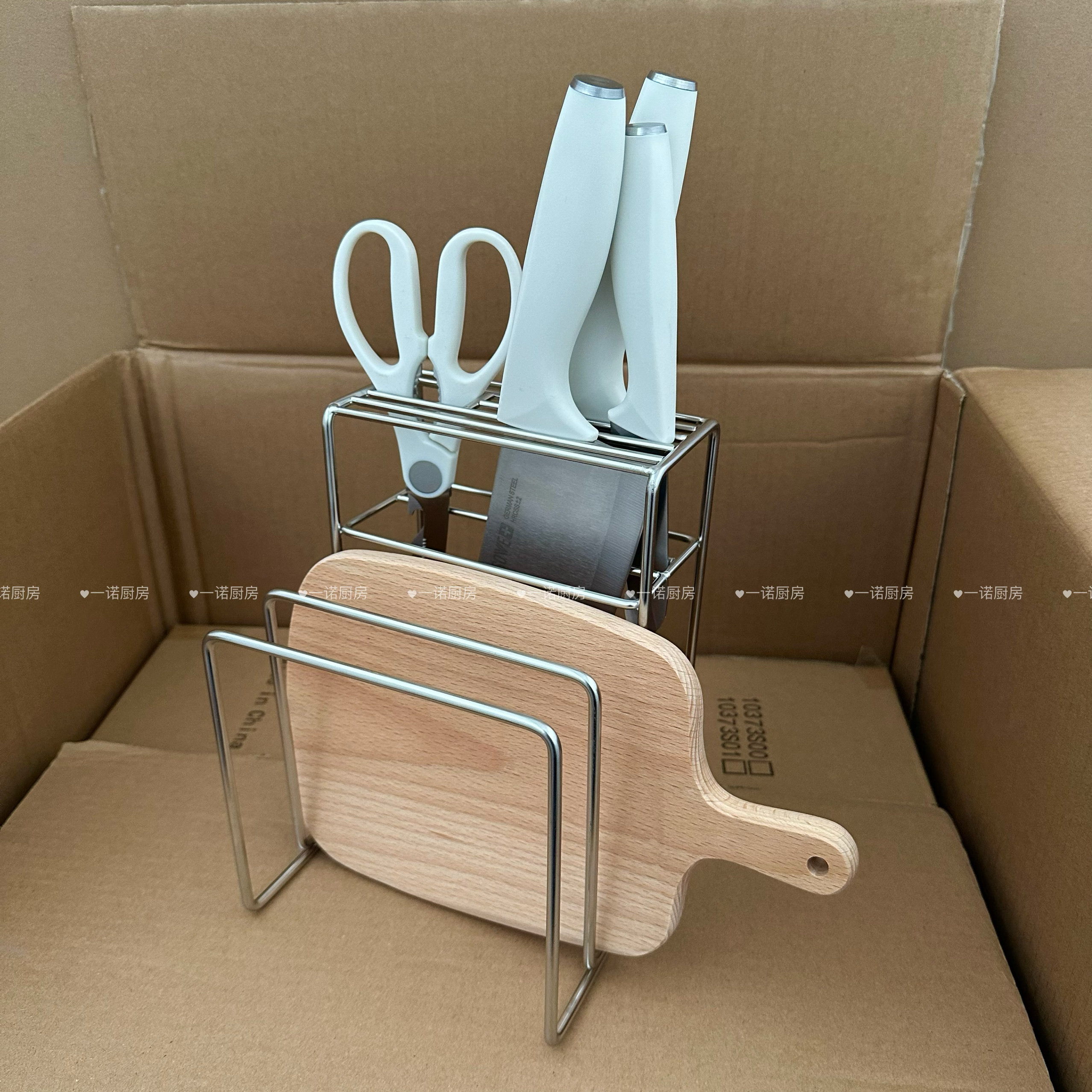 Yinuo кухня 304 нержавеющая сталь многофункциональный держатель для ножей бытовая встроенная разделочная доска стеллаж для хранения столешница кухонный стеллаж