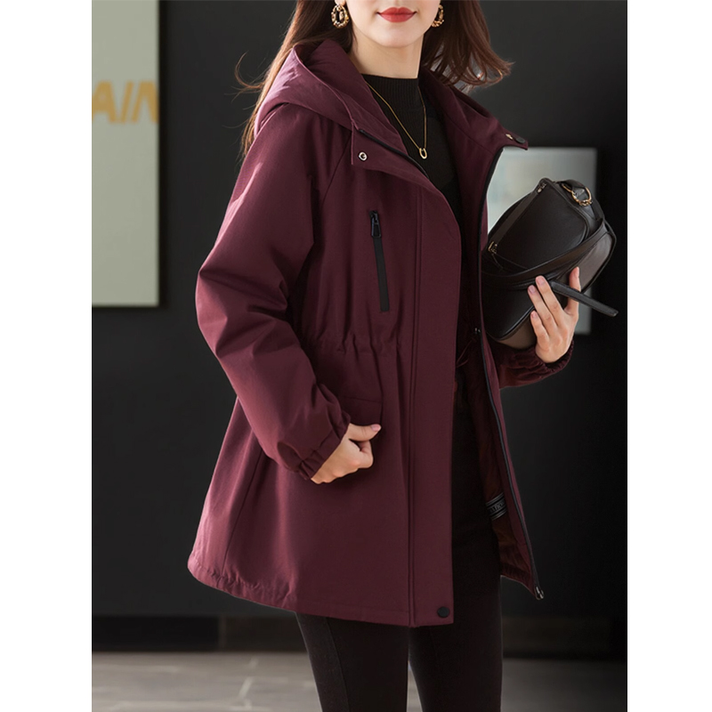 Пришлите женскую куртку с хлопковой подкладкой infrared, чтобы преодолеть зиму 2024 Ankola, утепленную куртку с хлопковой подкладкой / куртку с хлопковой подкладкой плюс бархатную куртку mother long style hot style