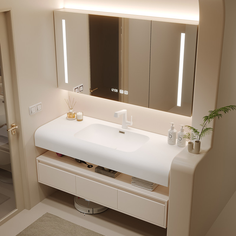Новый стиль cream hotel style skin feeling - встроенная ванна, шкафчик для ванной комнаты, умывальник для ванной комнаты...