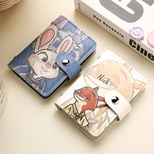 Cute cartoon card bag for women's student ID storage bag