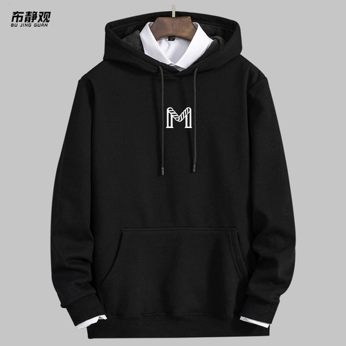 Демисезонная толстовка с капюшоном, трендовый универсальный лонгслив, коллекция 2023, оверсайз, в американском стиле