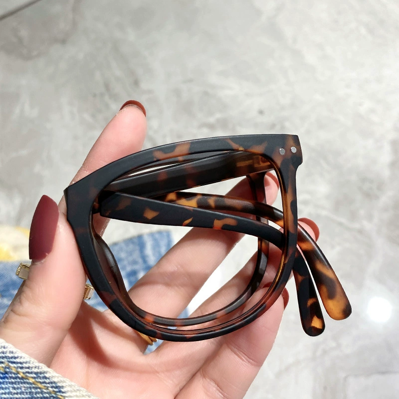 Laohua Glasses Мужчины и женщины мод Ultra -Slight High -Definition Portable Folding с большой кадром с высоким брендом подлинного подлинного 75/100/150
