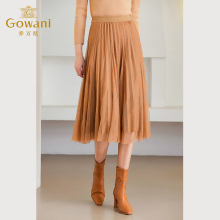 Versatile pleated skirt ET4D906201Gowani temperament 2023 new autumn/winter half skirt Giovanni a