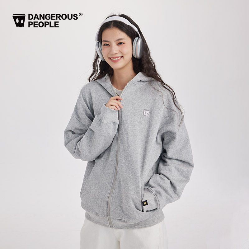 Dangerouspeople Xue Zhiqian dsp бумажный пакет Мужской кардиган с капюшоном, свитер, базовая универсальная куртка для пары