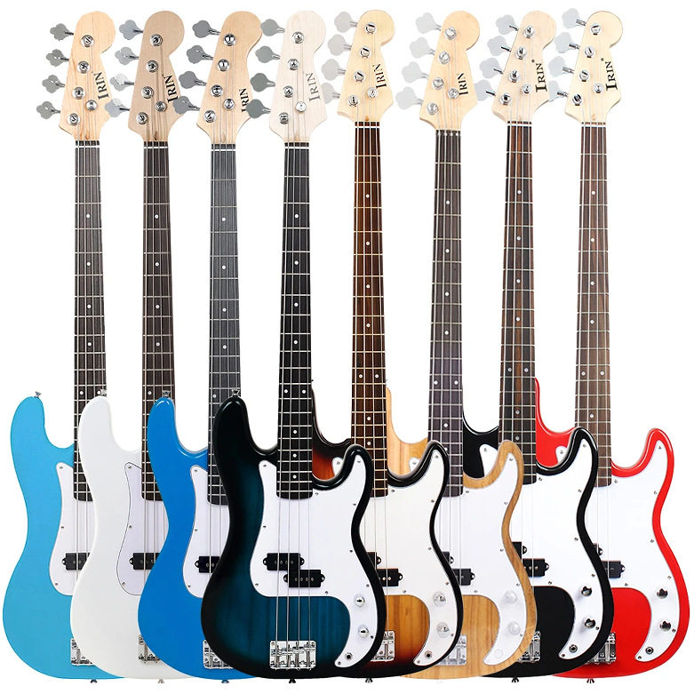 IRIN electric bass четырехструнная электрическая бас-гитара бас-гитара для детей, начинающих профессионально играть в рок-4-струнный бас-гитара