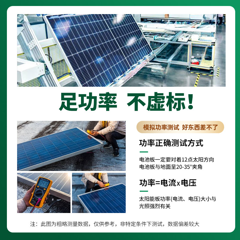 【2025 новый стиль】 Высокоэффективная фотоэлектрическая панель Xiyuan мощностью 100 Вт