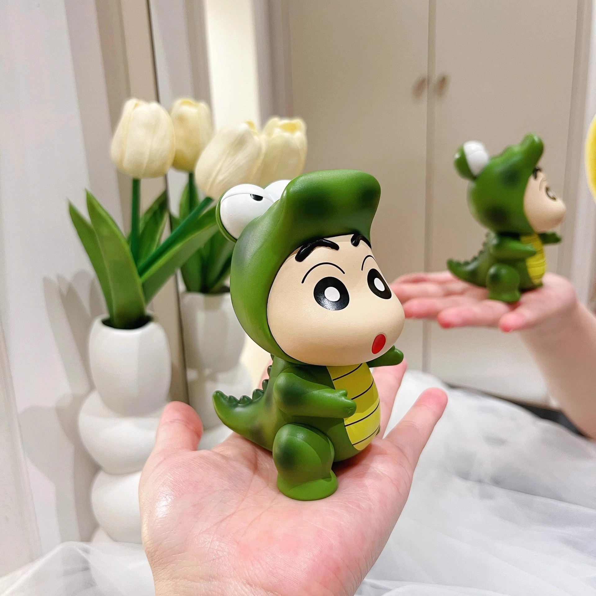 Карандаш Shin-chan милый крокодил Shin-chan для мальчиков и девочек, модный игровой набор для офиса, украшение дома, подарок для рабочего стола