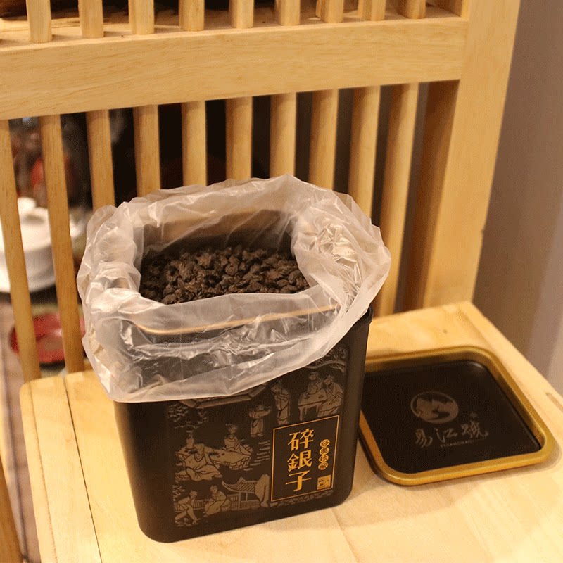 Благосостояние 1 банка 1 кэтти [Waoxiang tea, ископаемый вареный чай] чай из ломаного серебра 2018 года в магазине black diamond дороже на 1 юань