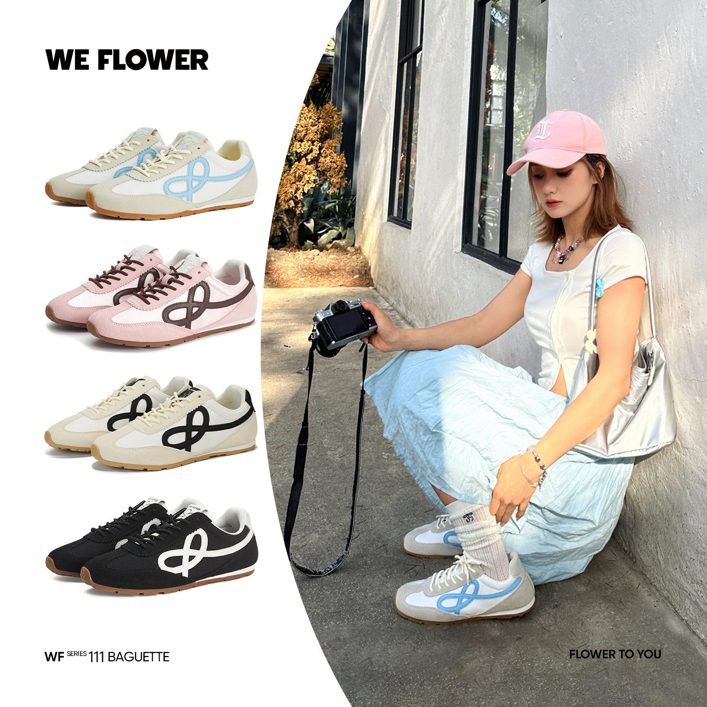 We flower/ балетная немецкая обувь для тренировок; женская летняя дышащая классическая универсальная обувь в стиле ретро; коллекция 2026 года; гигантская красивая повседневная обувь