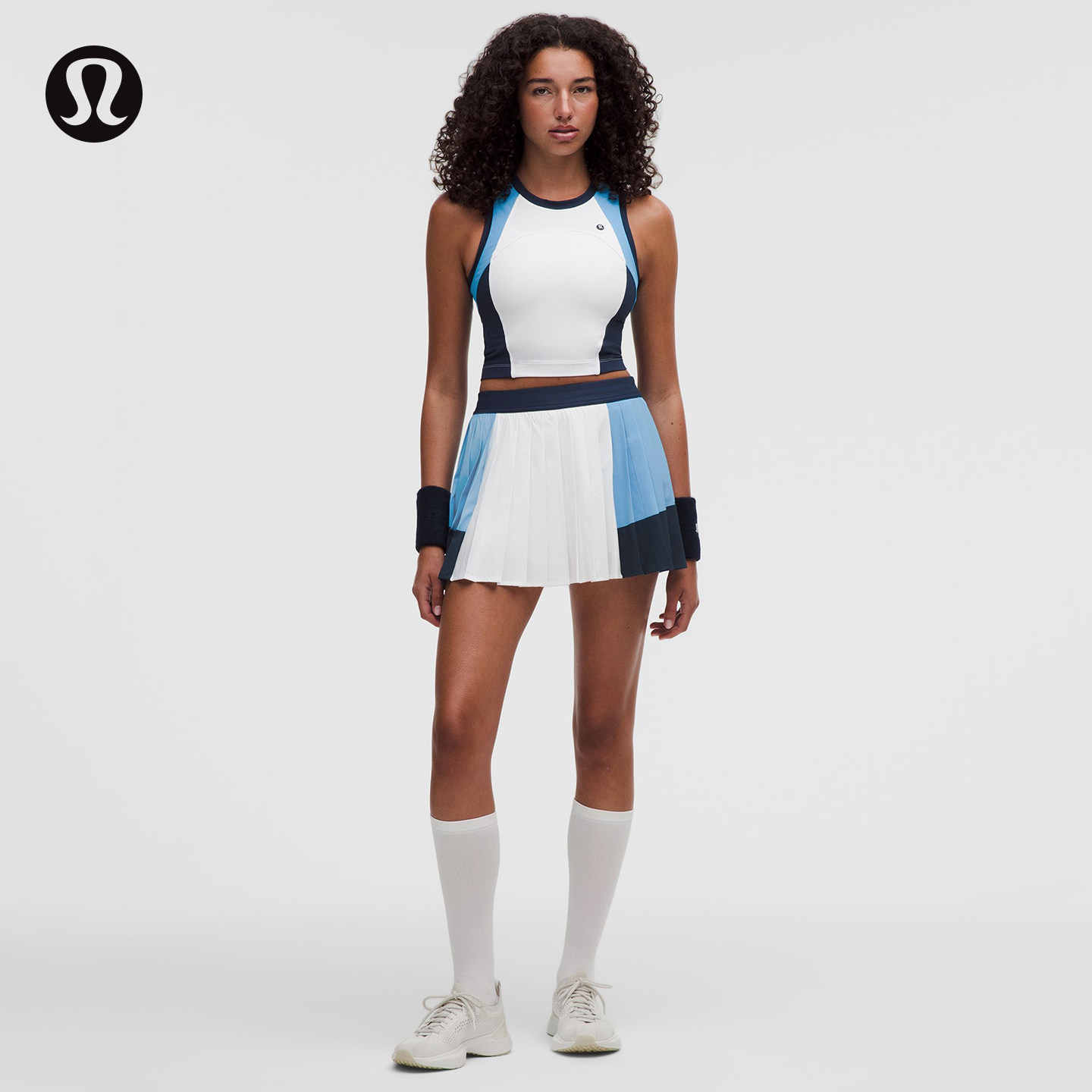 Женская плиссированная теннисная ЮБКА с завышенной талией от Court Champ Ladies Organ丨LULULEMON丨LW8AWFS