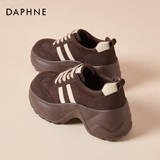 Повседневная обувь Daphne на толстой подошве; женская осенняя обувь; коллекция 2026 года; новинка; стильная обувь Birkenstock на небольшом каблуке; тонкие туфли-бисквиты на мягкой подошве