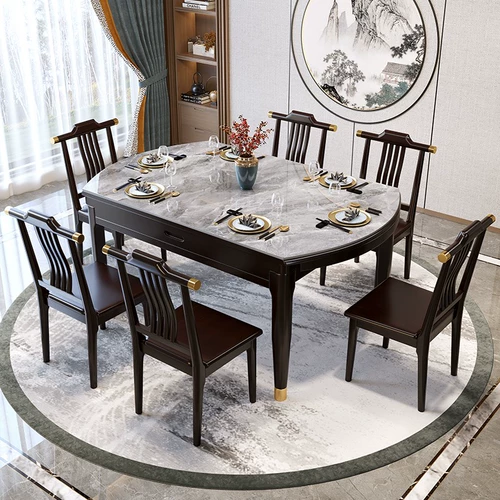 Столковый стол и стул с твердым деревом.