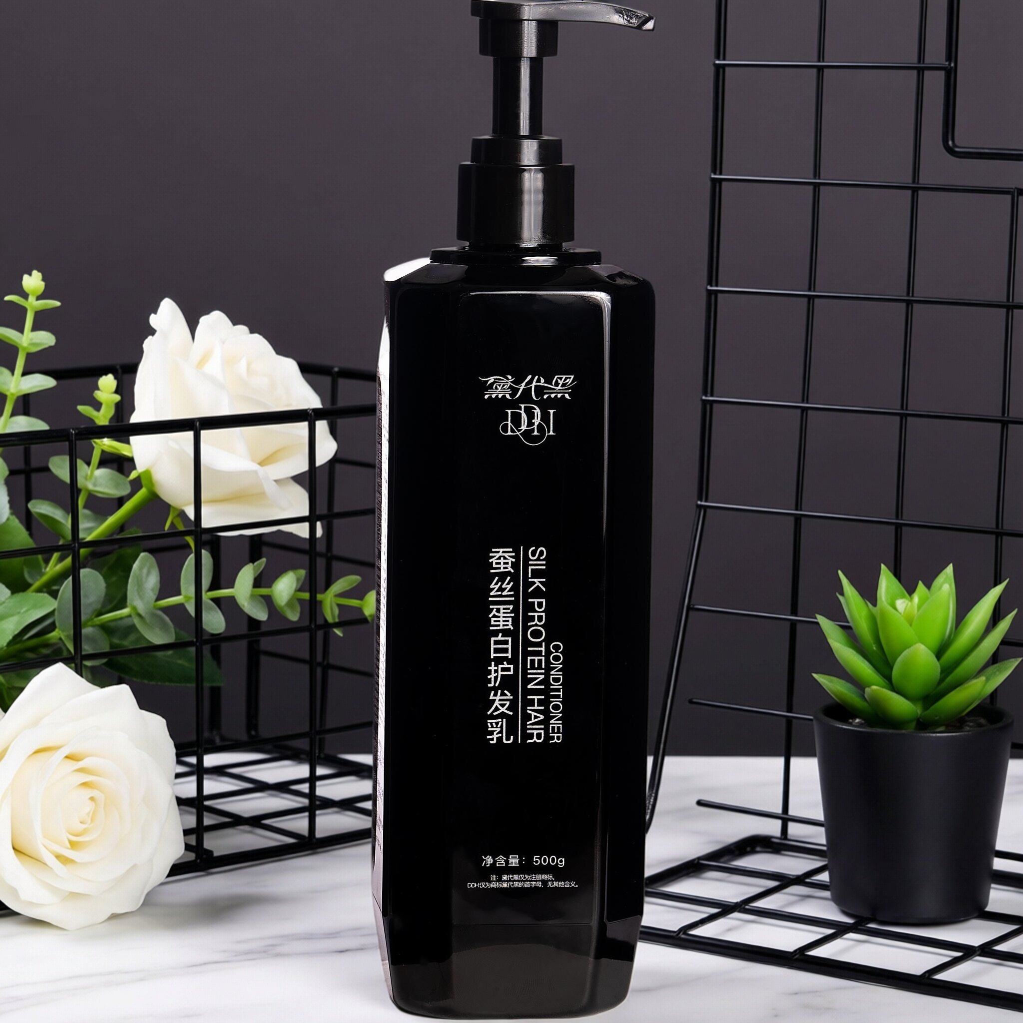 Daiweiyidai Black Silk Protein Conditioner очищает кожу головы, удаляет жир, питает волосы, натуральная маска для салона красоты Бесплатная доставка