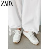 ZARA2026 летняя новая женская обувь с застежкой сзади, легкая спортивная обувь в стиле дерби, 5470710 001