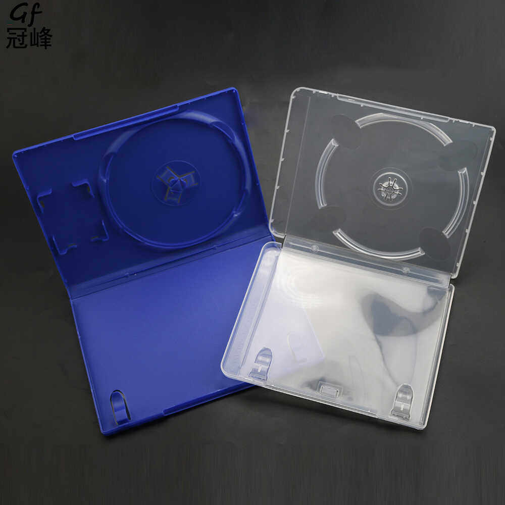 Подходит для PS2 PS3 CD box пластиковой коробки для компакт дисков аксессуаров PS2 game CD box DVD CD box