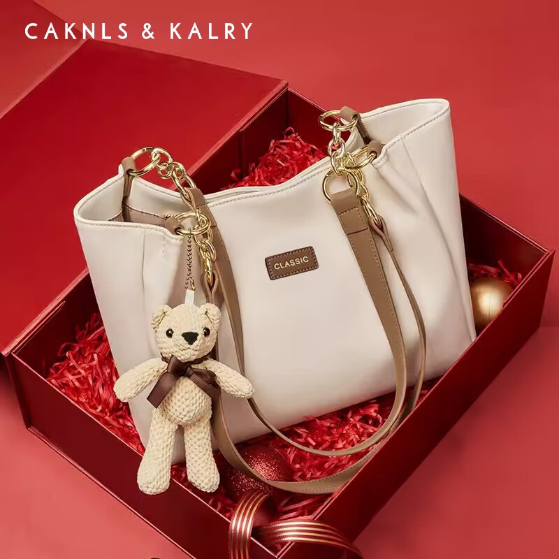 Женская сумка Caknls&Kalry bag 2025, вместительная сумка-тоут, сумка через плечо, подарок на день рождения для подруги и жены