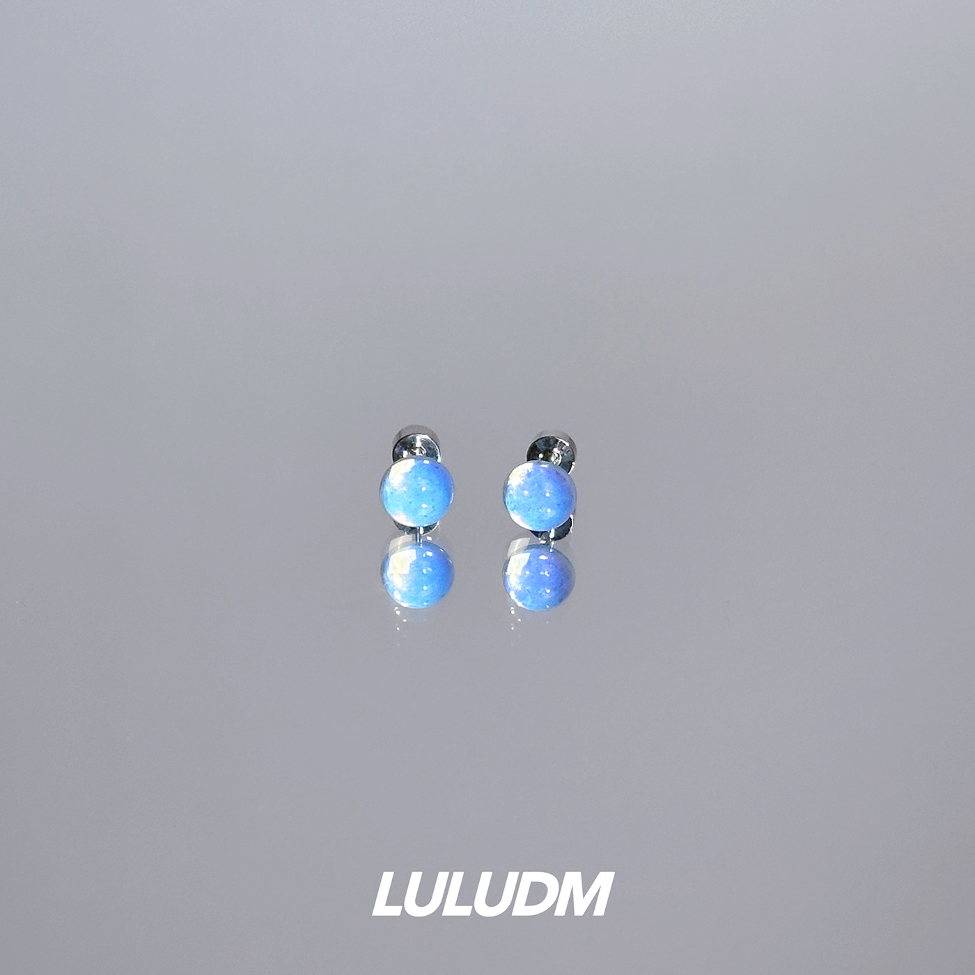 Синее море и голубое НЕБО丨 Серьги из титановой стали LULUDM , медицинская титановая сталь , компактные и уникальные ушные накладки - бабочки , усовершенствованные кохлеарные накладки