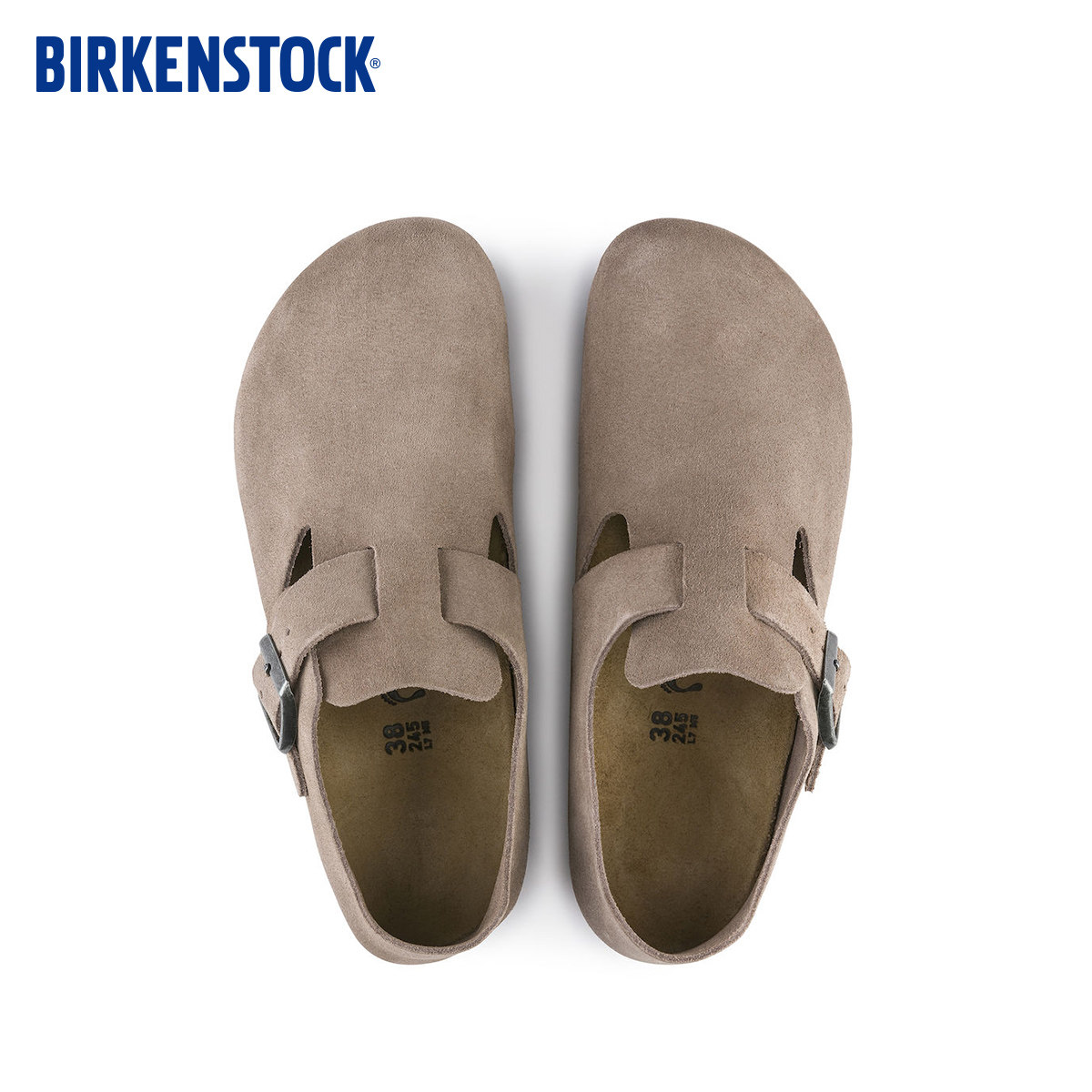БИРКЕНШТОК BIRKENSTOCK Германия импортировала мужскую и женскую повседневную обувь из воловьей замши и пробковой кожи с низким вырезом