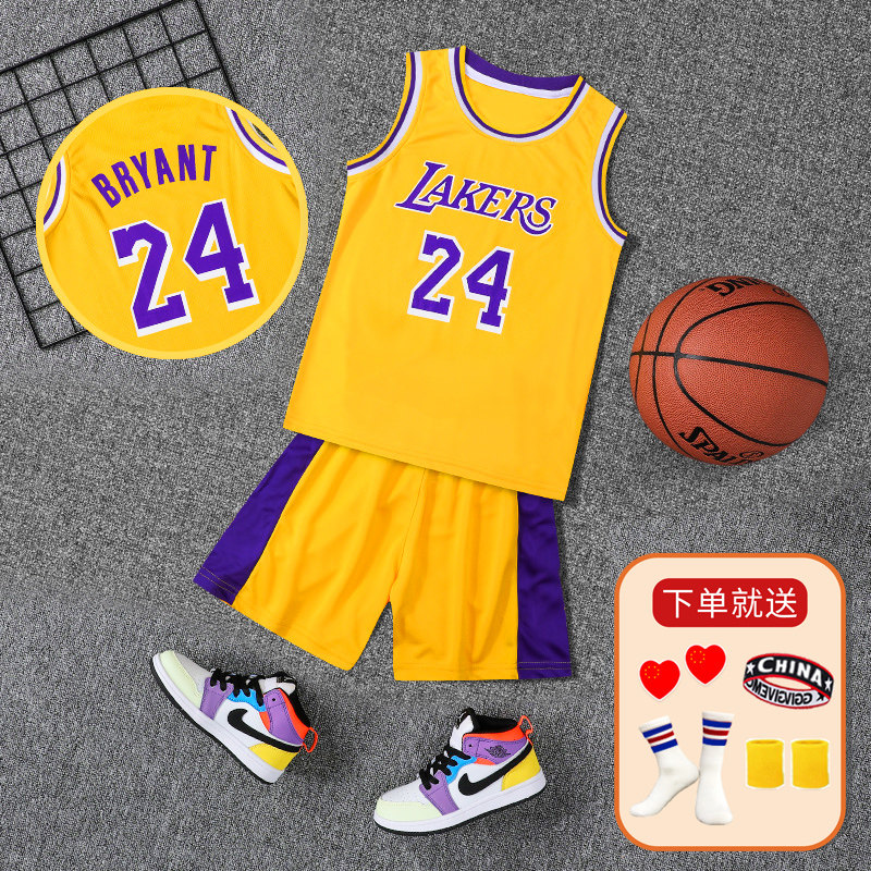 Детская баскетбольная форма костюм № 24 Kobe jersey boys Curry jersey молодежная спортивная тренировочная форма на заказ для женщин