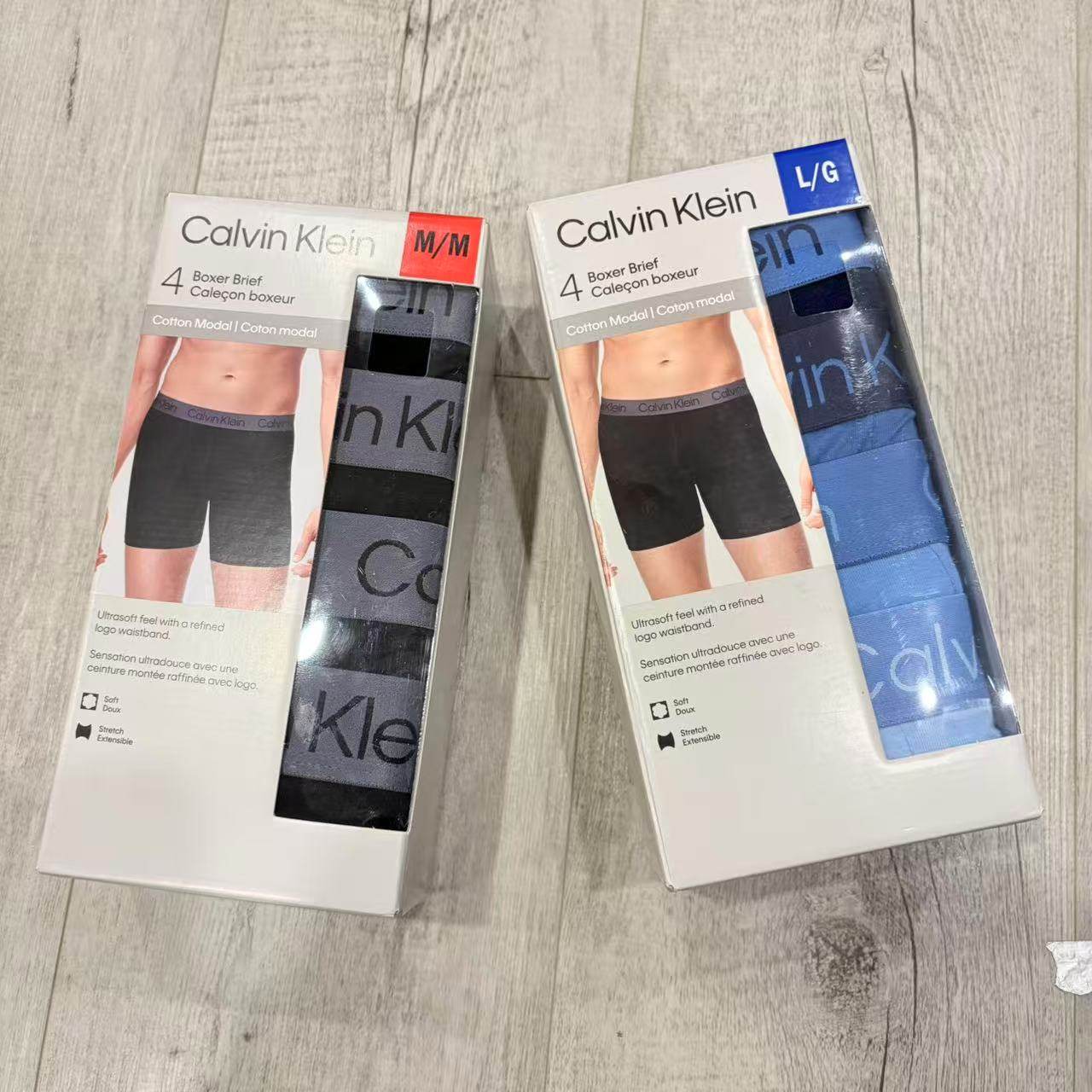 Прямая почтовая рассылка CC ограничена для 1CalvinKlein / ck Calvinklein мужское хлопковое нижнее белье, 4 пары из четырех углов Канады