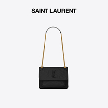 YSL/圣罗兰 黑色NIKI金链迷你YSL包单肩包斜挎包