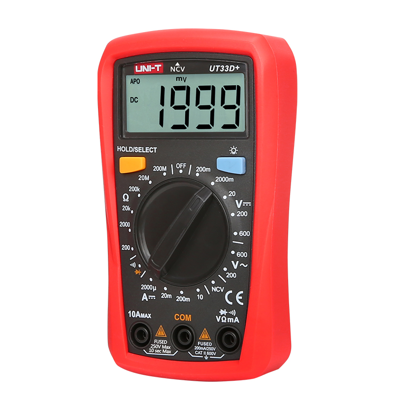 Цифровой мультиметр Unide универсальный измеритель защиты от горения высокоточный интеллектуальный небольшой экспертный цифровой дисплей электронный измеритель автоматический
