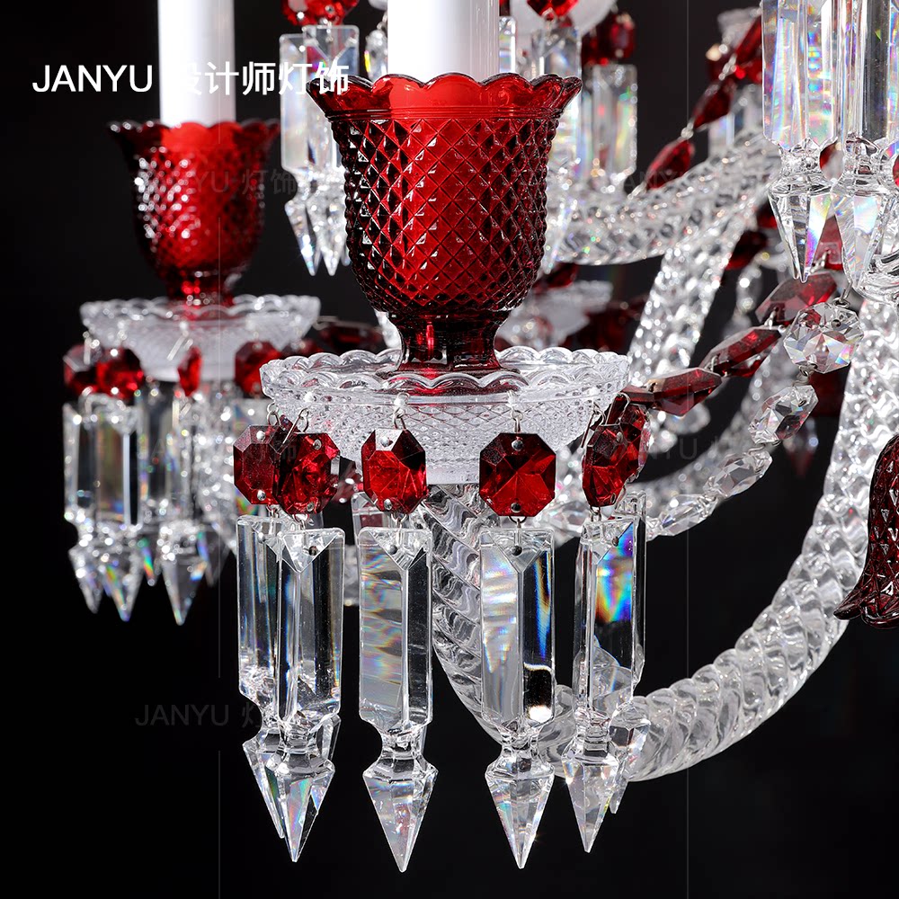 Баккара Французский светильник Baccarat роскошная хрустальная люстра для гостиной оригинальная копия лампы для столовой виллы отеля, спальни