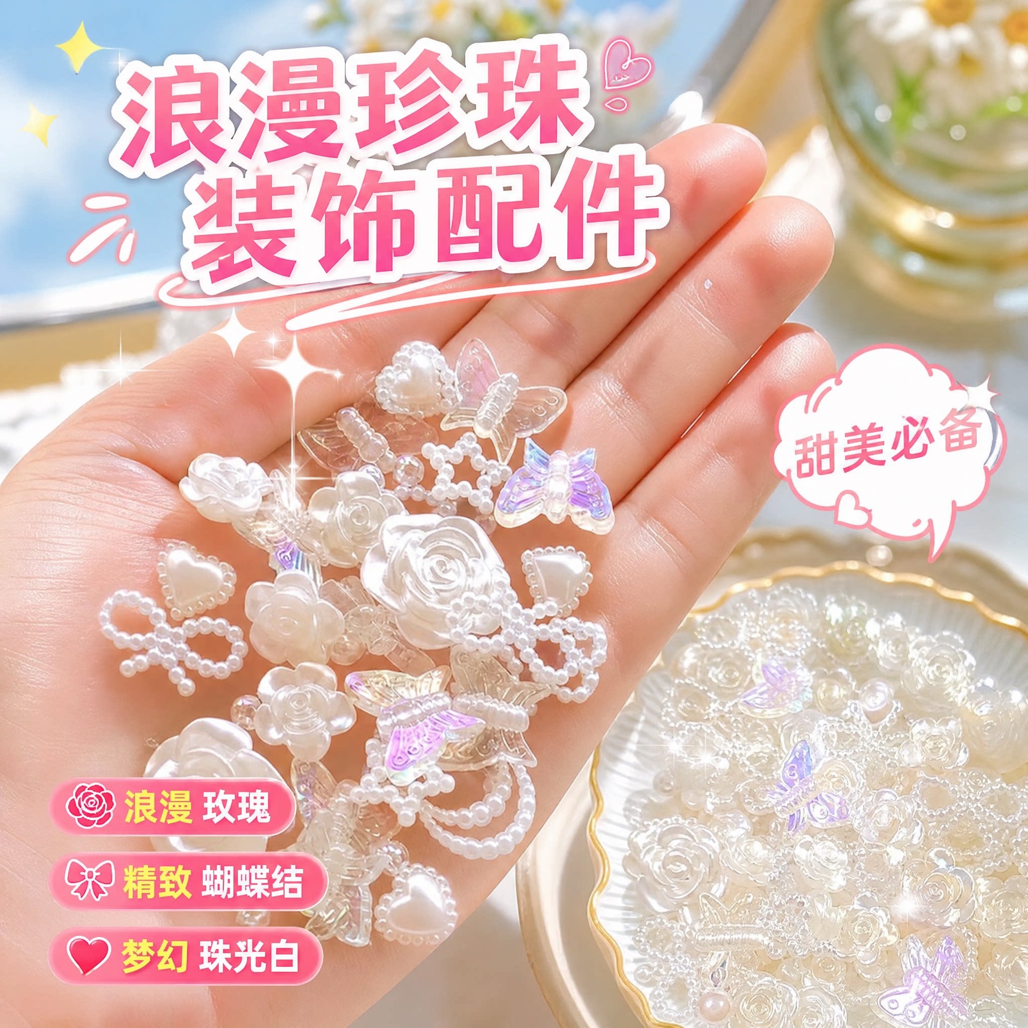 Кремовый клейкий чехол для мобильного телефона dreamy sweet в стиле барокко, украшенный бантом, аксессуары из смолы, аксессуары из материалов ручной работы diy