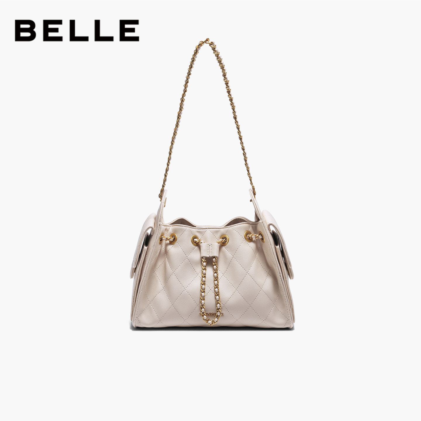 Женская сумка Belle bag, новинка 2026 года, маленькая ароматическая сумка для подмышек, маленькая сумка на плечо с цепочкой, сумка-мессенджер X7499BX6