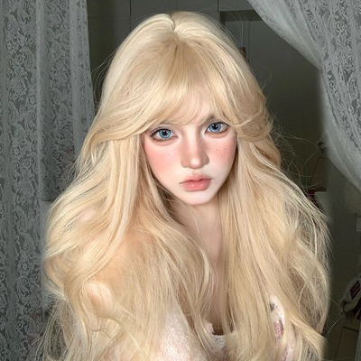 taobao agent 小鱼苗假发女长发网红jk可爱少女日常软妹lolita逼真长卷发