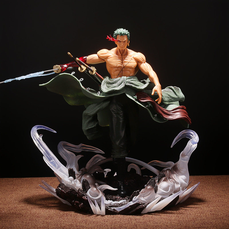 One Piece Fantasy Sauron Подлинные украшения ручной работы Luffy Ace большого размера для мальчиков из аниме ограниченной серии