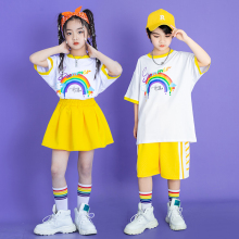 Children's performance costumes for June 1st, kindergarten class uniforms, elementary school sports meet costumes