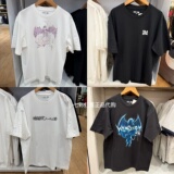 Летняя мужская футболка YOASOBI от UNIQLO 2026 года с короткими рукавами 492197, 492195, 492196, 492198