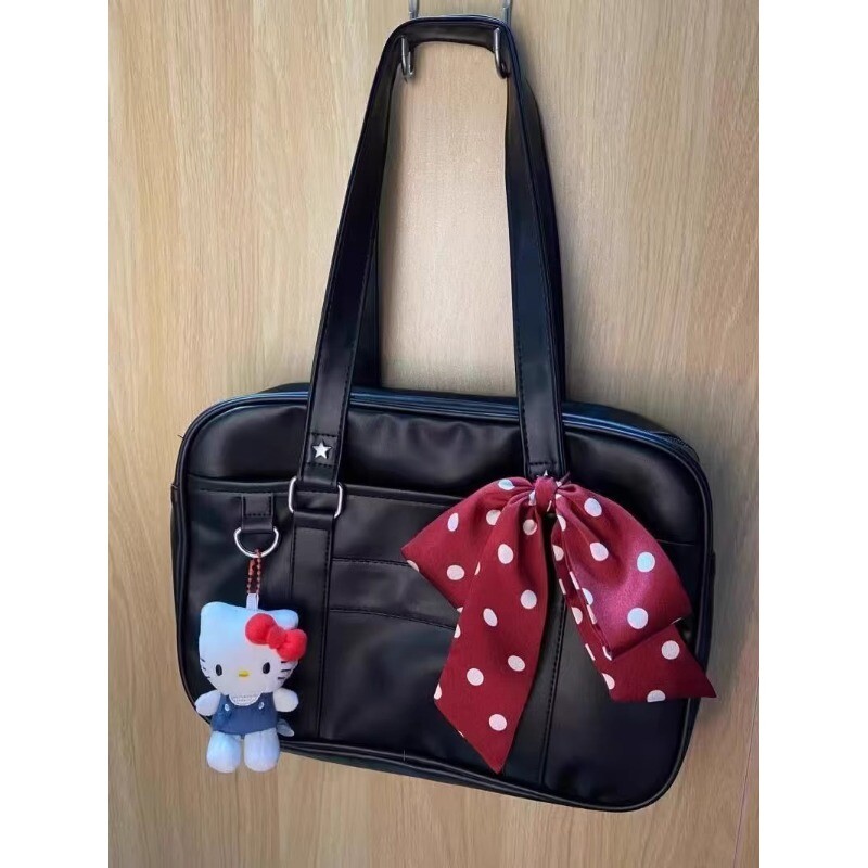 PARKDANCE Японская сумка jk uniform bag женская 2024 новая крупнотоннажная двухмерная сумка в стиле колледжа simple