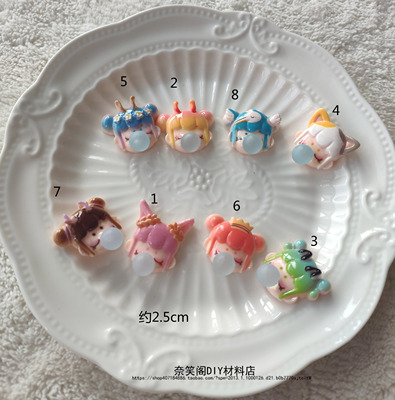taobao agent Lolita甜系小物DIY树脂泡泡女孩手工配件辅料满49包邮