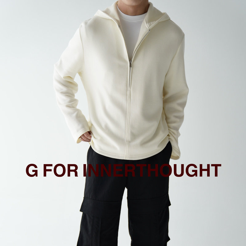 Свитер с капюшоном из австралийской шерсти Tencel FOR INNERTHOUGHT, мягкий, как воск, свитер с капюшоном на цепочке внутри И снаружи