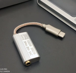 ES9318 Мобильный телефон 3,5 декодирования DAC Уаш для наушников Cable Cable Typec Fever Hifi Adapter Headphone Ess Device DSD