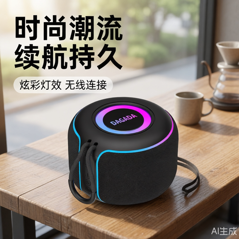DAGADA Voice of Berlin Bluetooth Динамик Сабвуфер Наружный Портативный HIFI Dolby Audio Длительный срок службы батареи