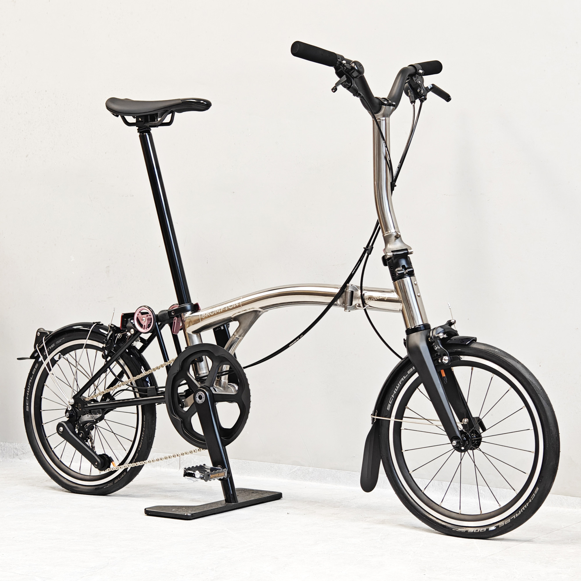 Brompton x Breitling маленький тканевый складной велосипед из Китая Breitling ограниченной серии T Line M4L