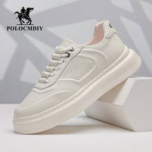 Paul's Authentic Light Luxury Men's Shoes 2024 Summer New Breathable and Versatile Board Shoes for Men's Luxury and Casual Board Shoes
